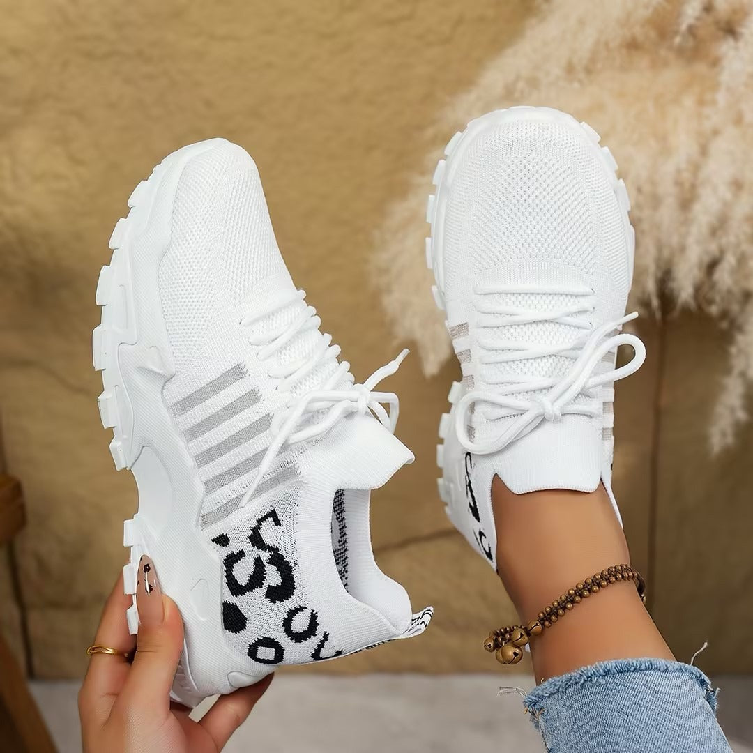 Chunky Platform Sneakers - White 3