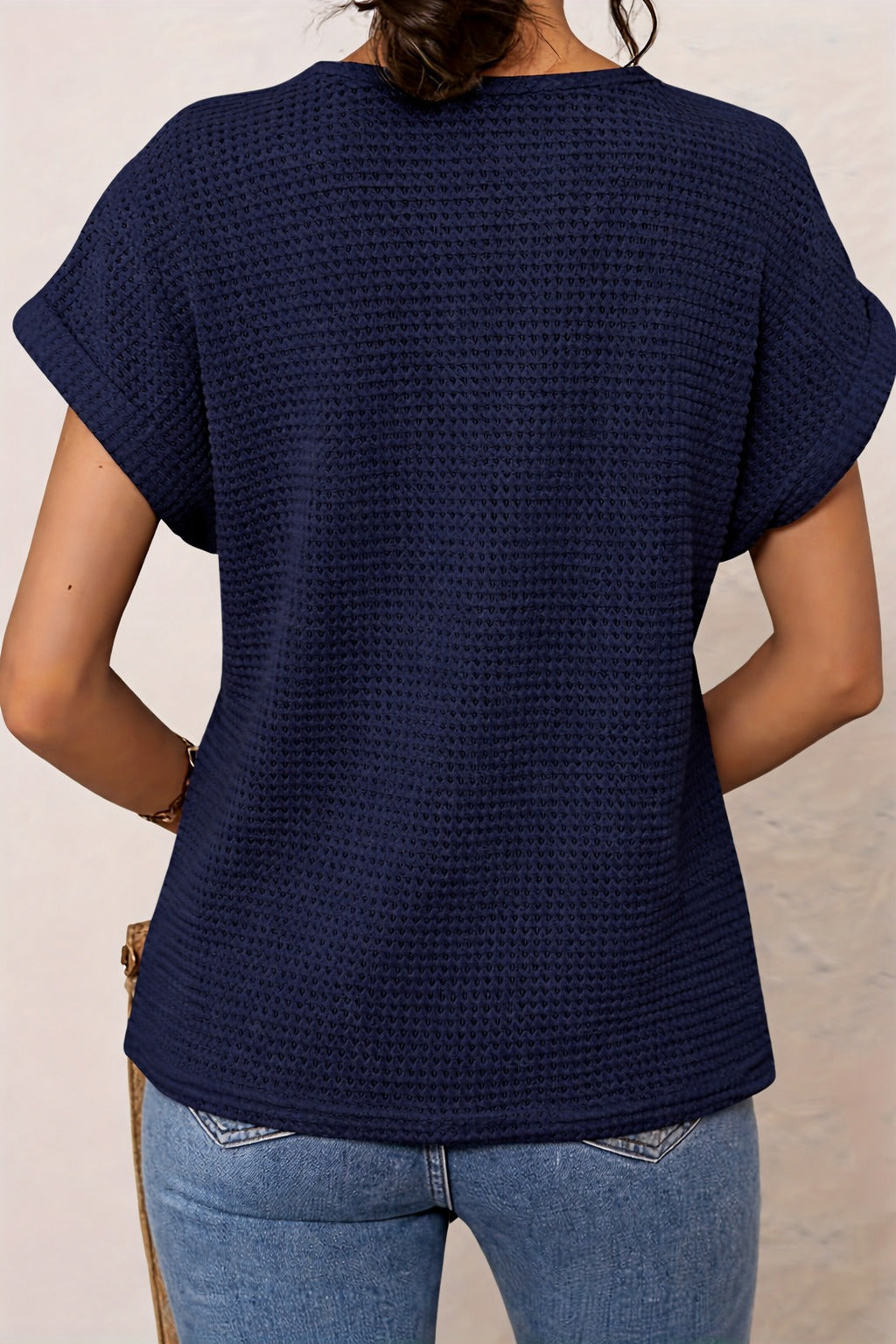 Crochet Short Sleeve Top