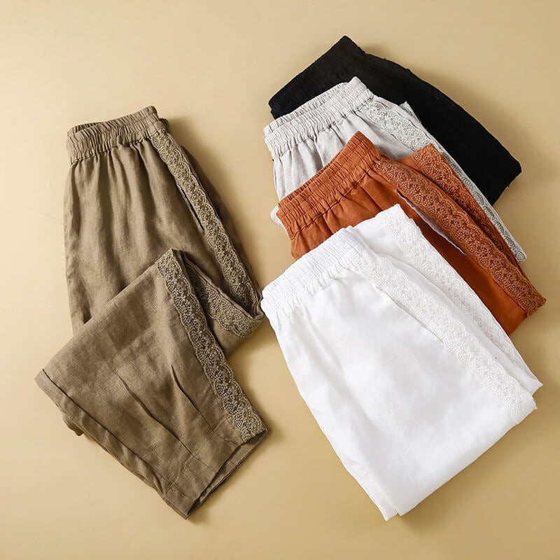 Cropped Tapered Pants