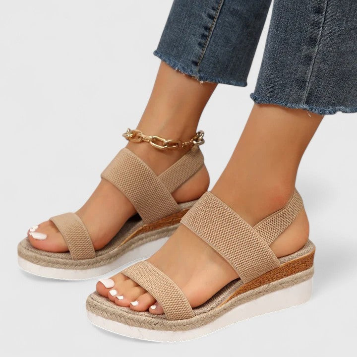Espadrille Wedge Platform Sandals