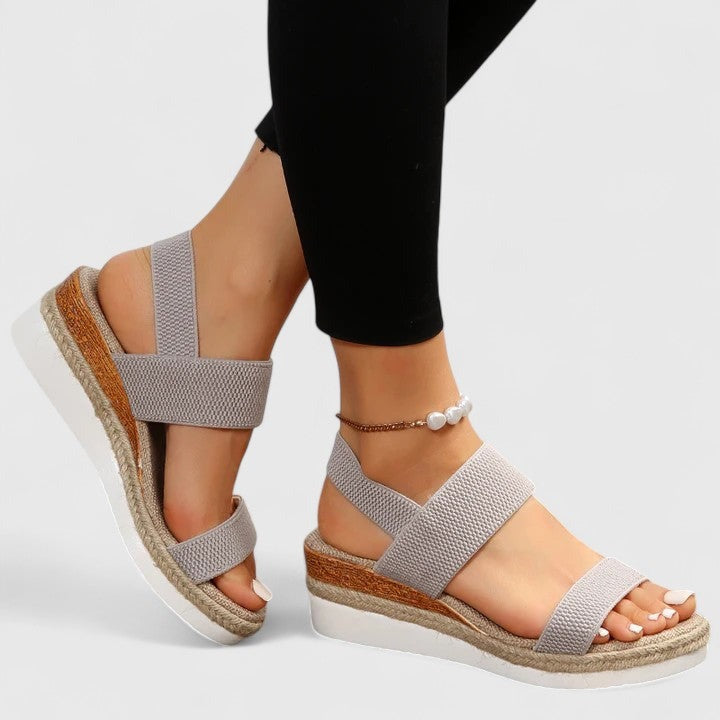 Espadrille Wedge Platform Sandals