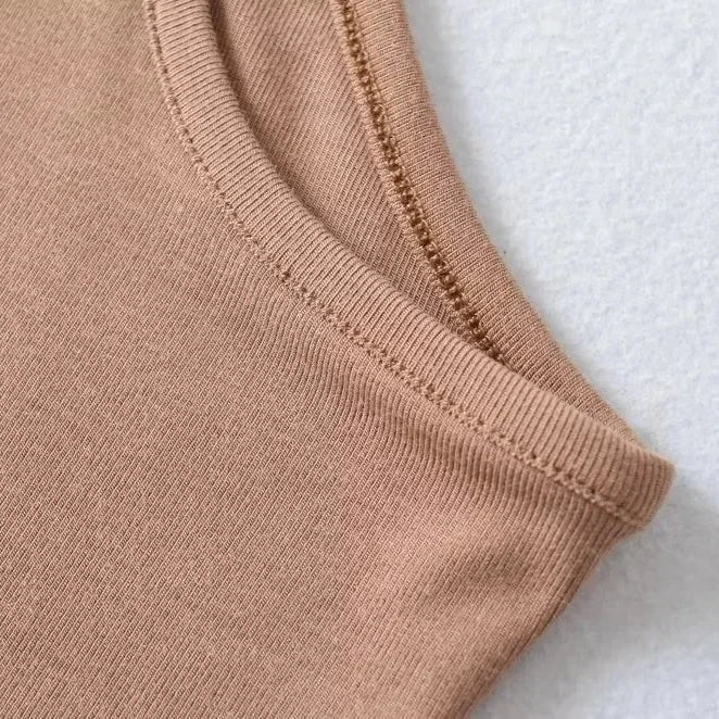 Fitted Cropped Tank Top