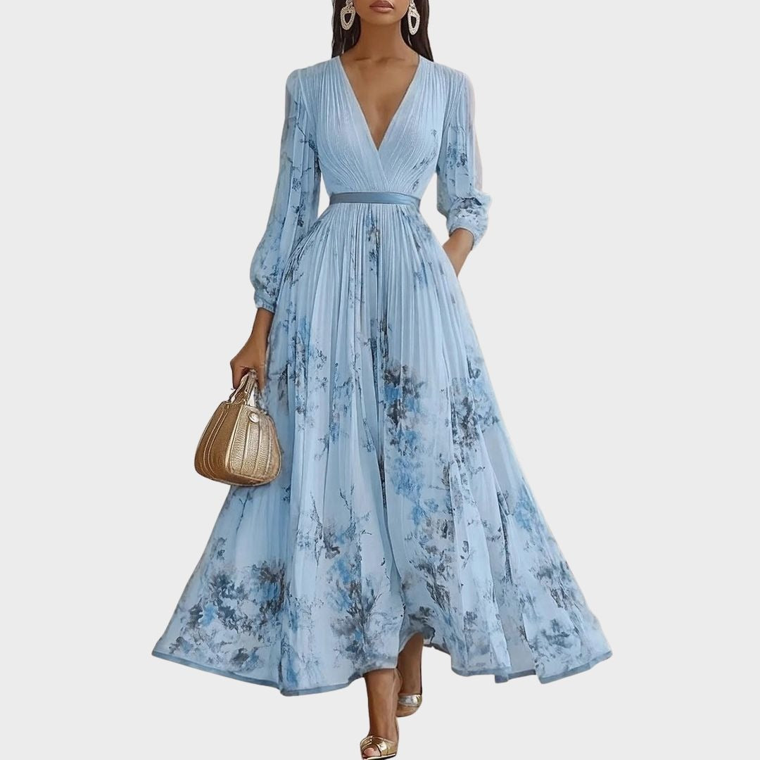 Floral Wedding Guest Midi Dress