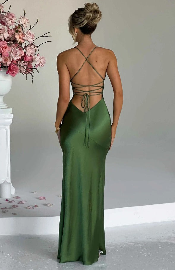 Formal Slip Maxi Dress