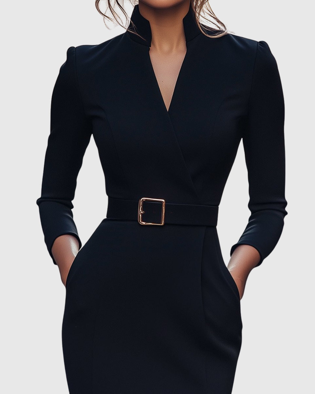 Long Sleeve Bodycon Midi Dress