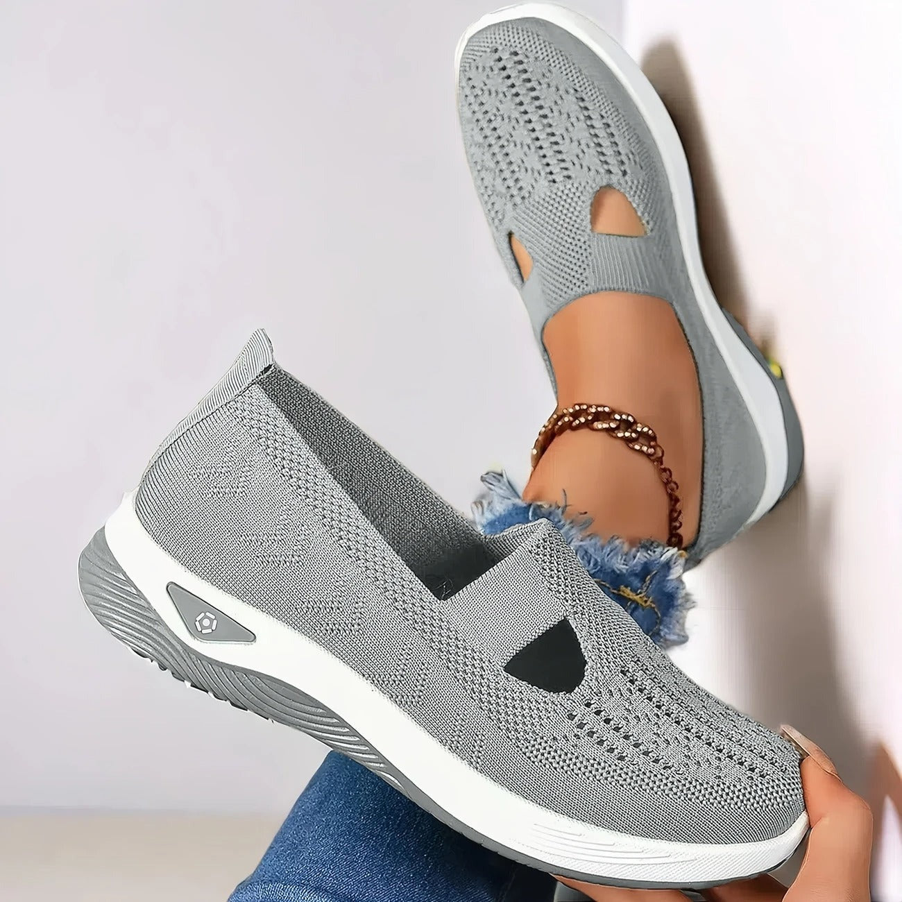 Orthopedic Mesh Walking Sneakers