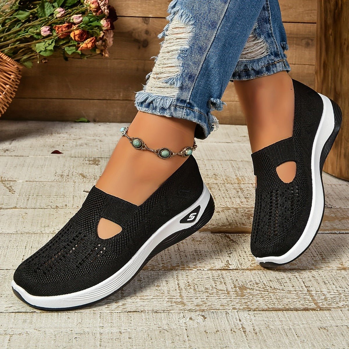 Orthopedic Mesh Walking Sneakers