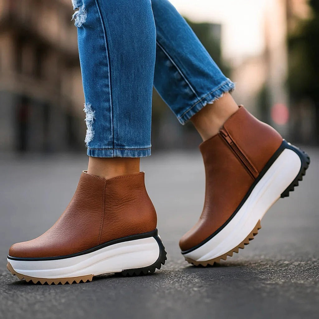 Platform Ankle Boots