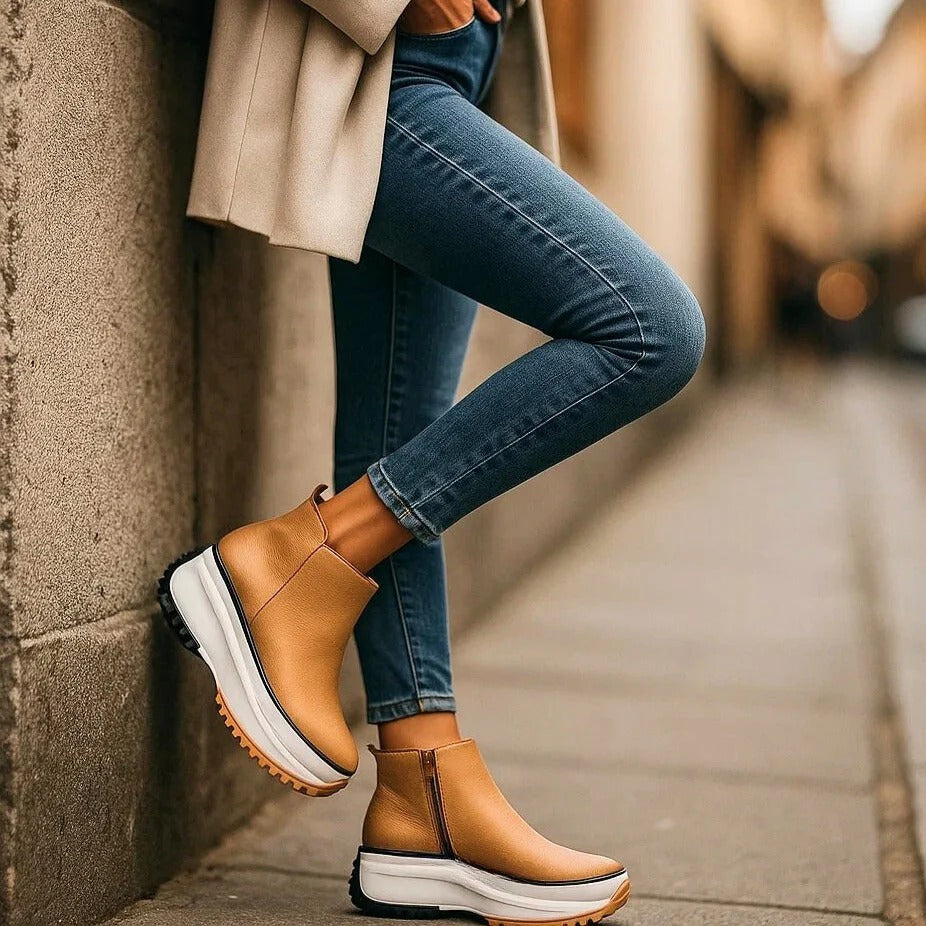Platform Ankle Boots