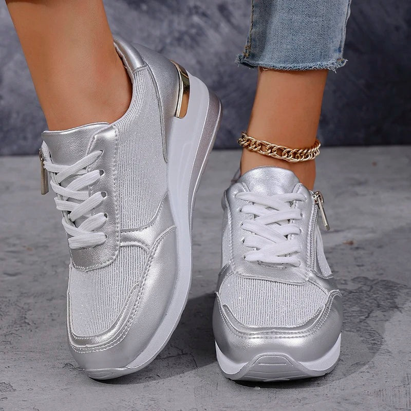 Platform Wedge Sneakers