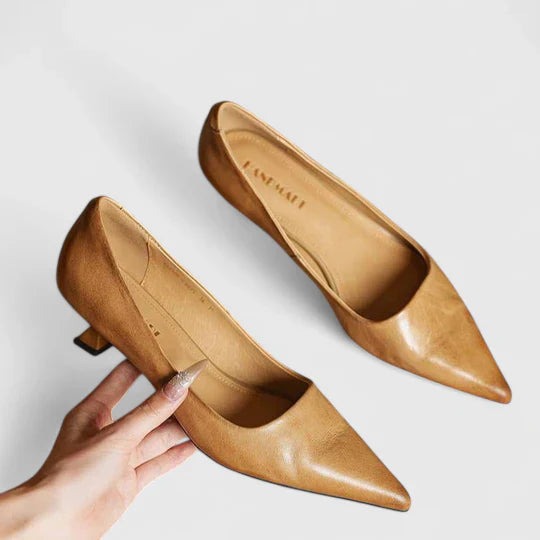 Pointed Toe Kitten Heels