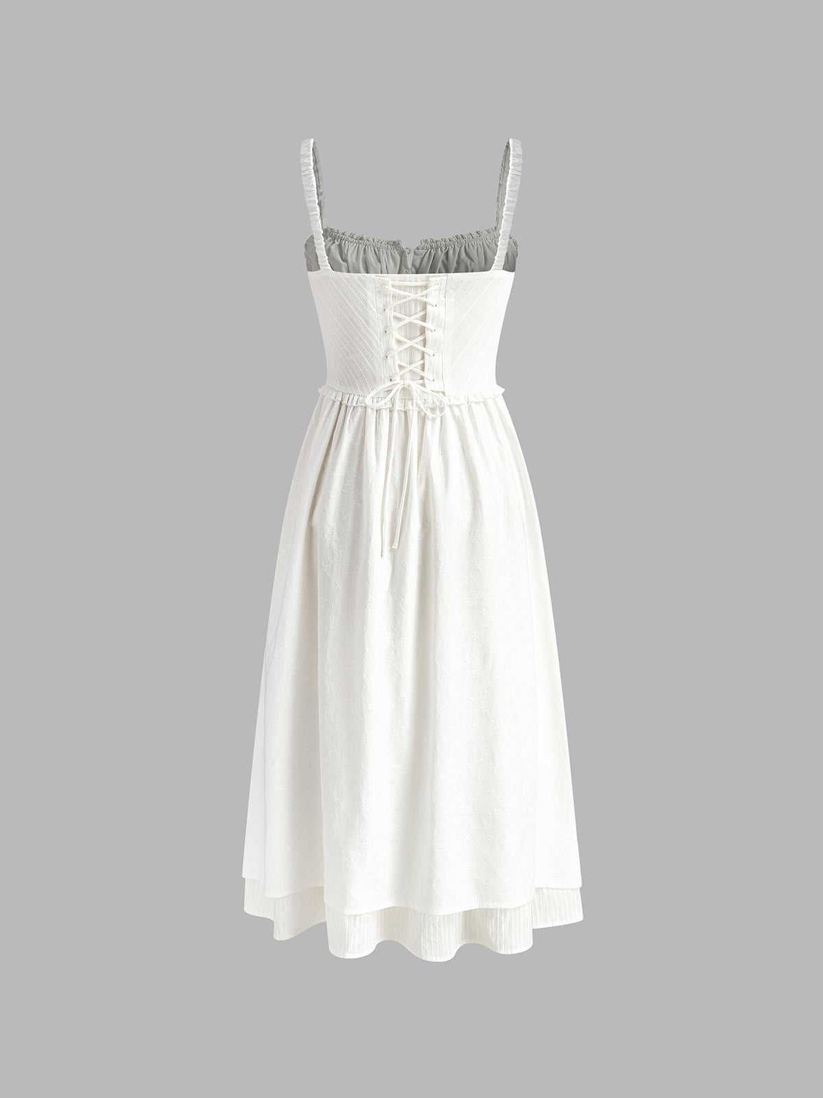 Ruched Midi Sundress