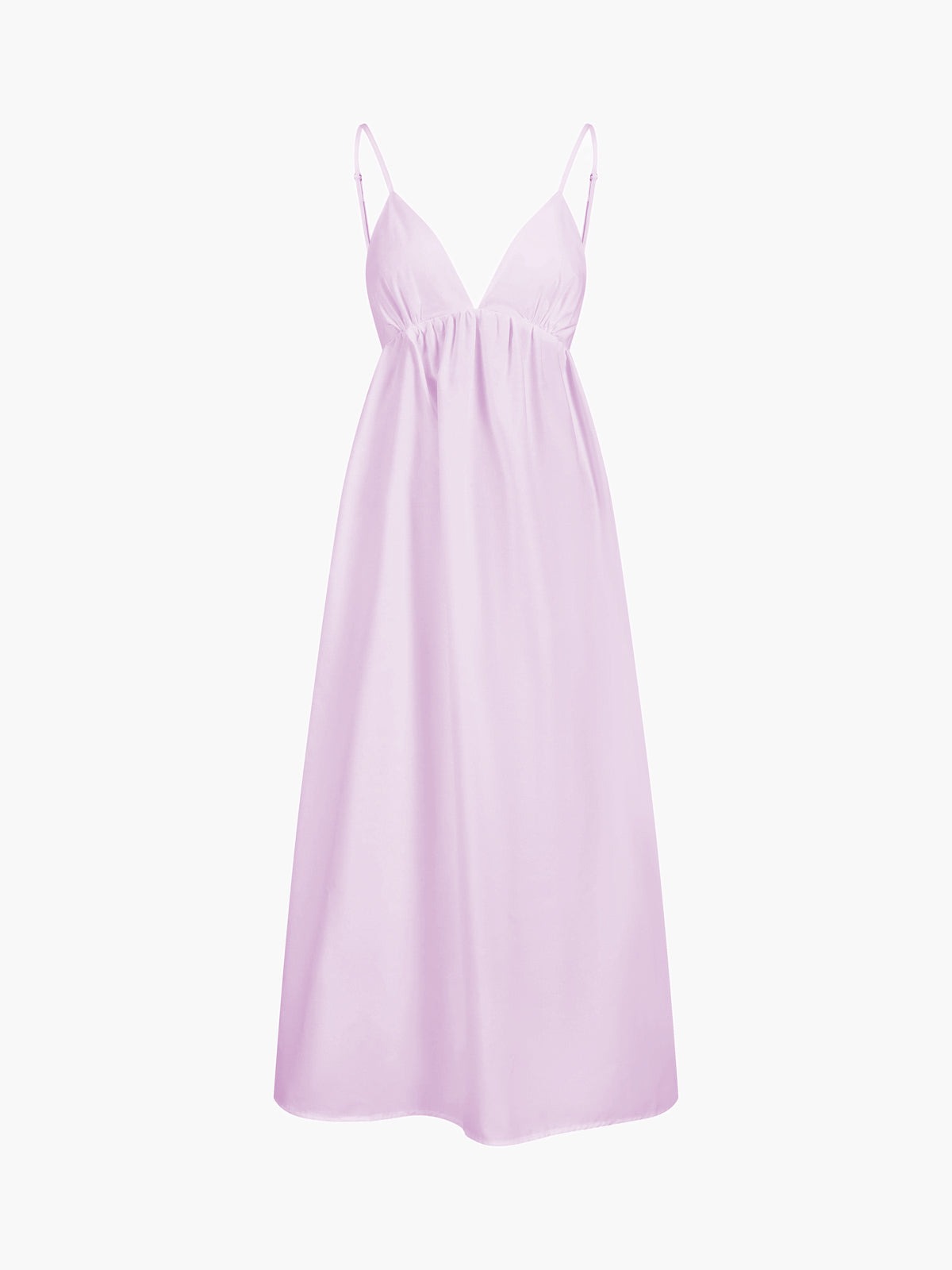 Vacation Sleeveless Maxi Dress - Purple