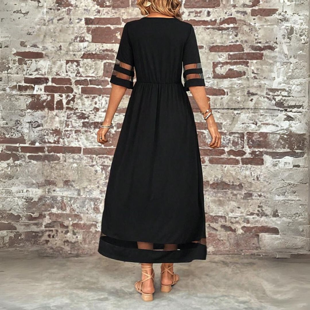 Casual Babydoll Maxi Dress