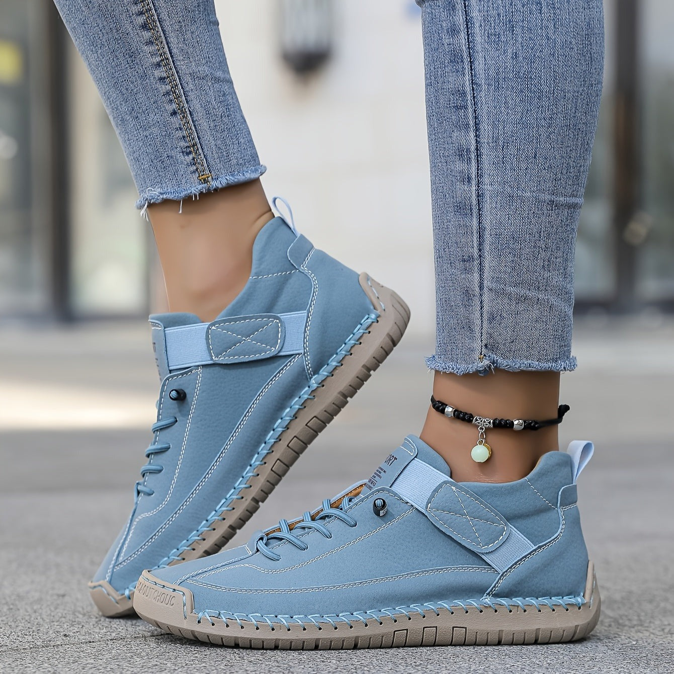 Casual Low Top Sneakers - Mineral Blue (Sold Out!)
