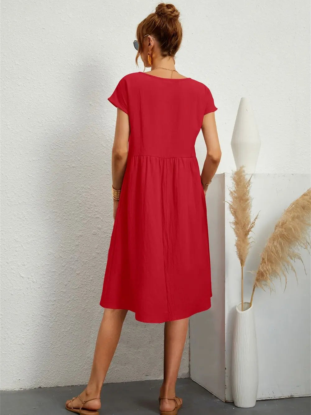 Casual Summer Midi Dress