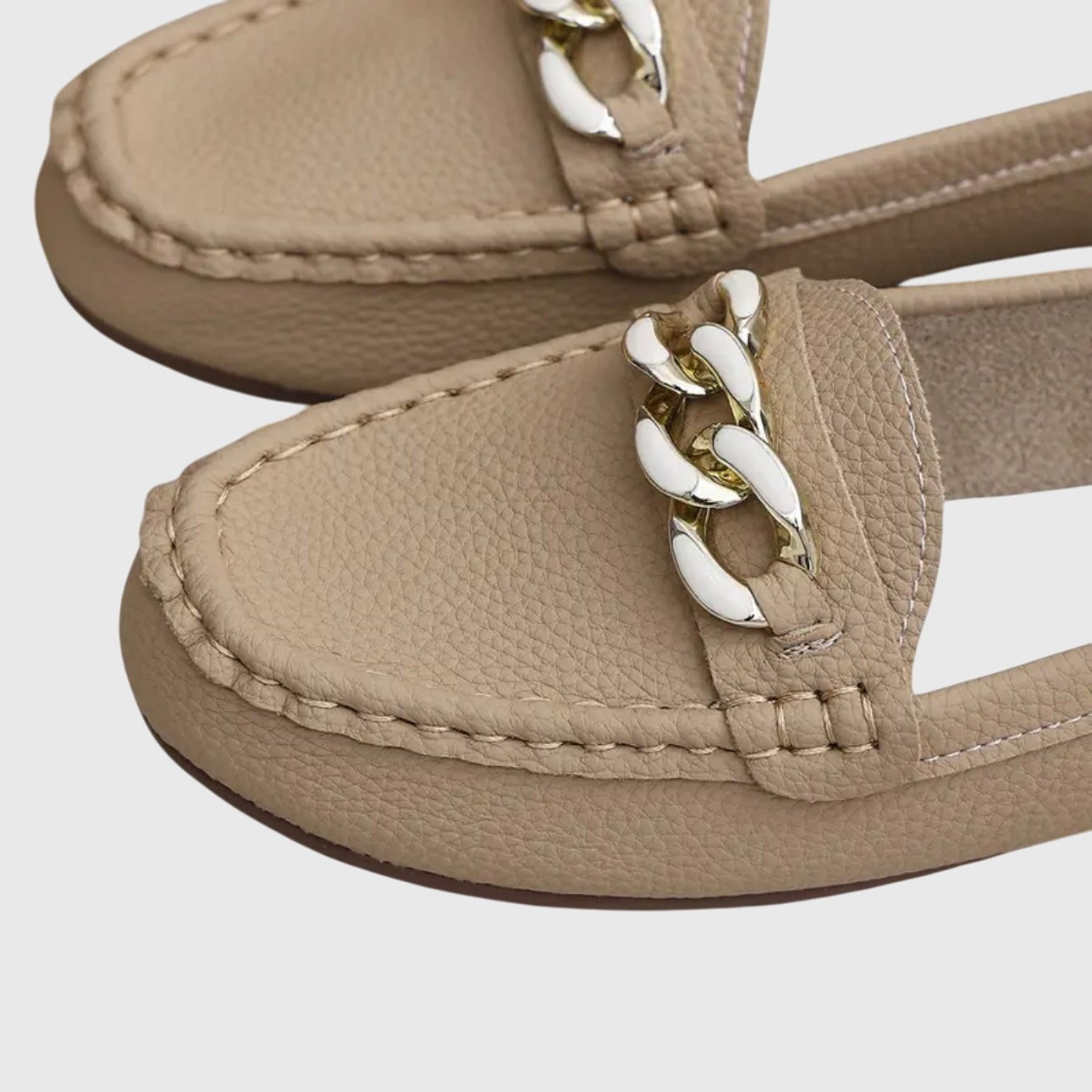 Chain Loafer Flats
