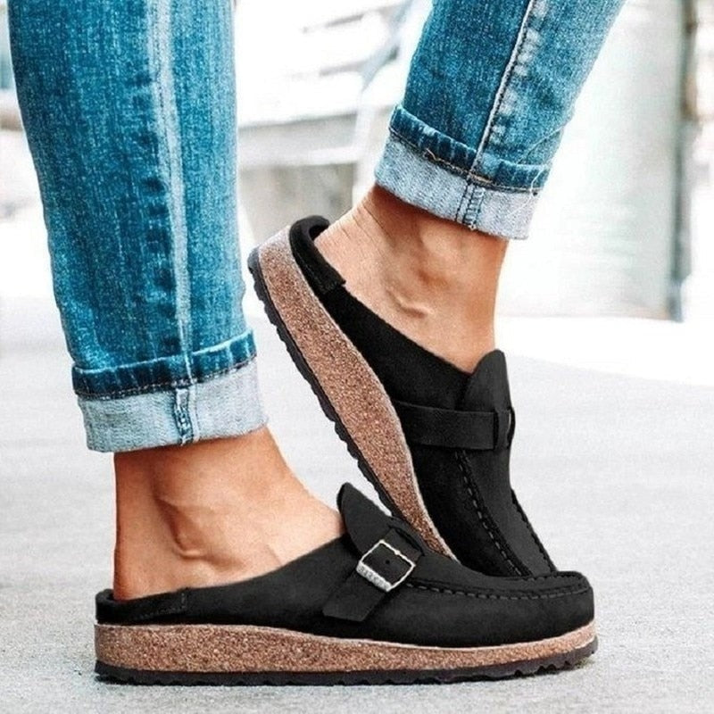 Chunky Suede Loafers