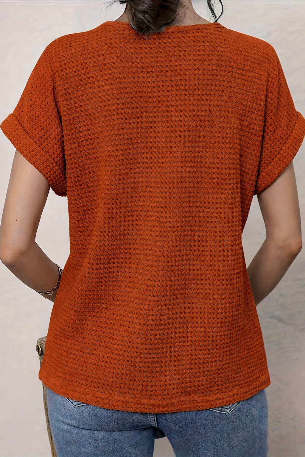 Crochet Short Sleeve Top