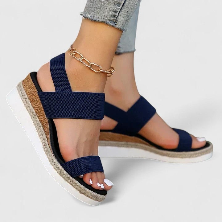 Espadrille Wedge Platform Sandals