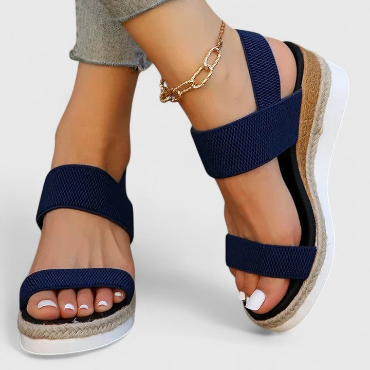 Espadrille Wedge Platform Sandals