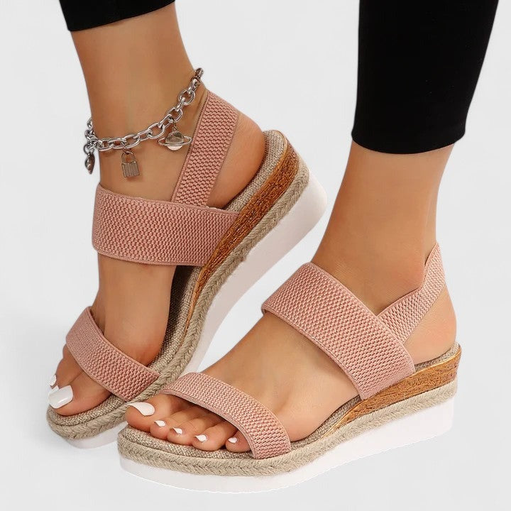Espadrille Wedge Platform Sandals