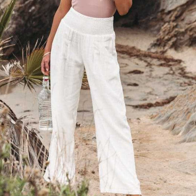 High Waisted Palazzo Pants