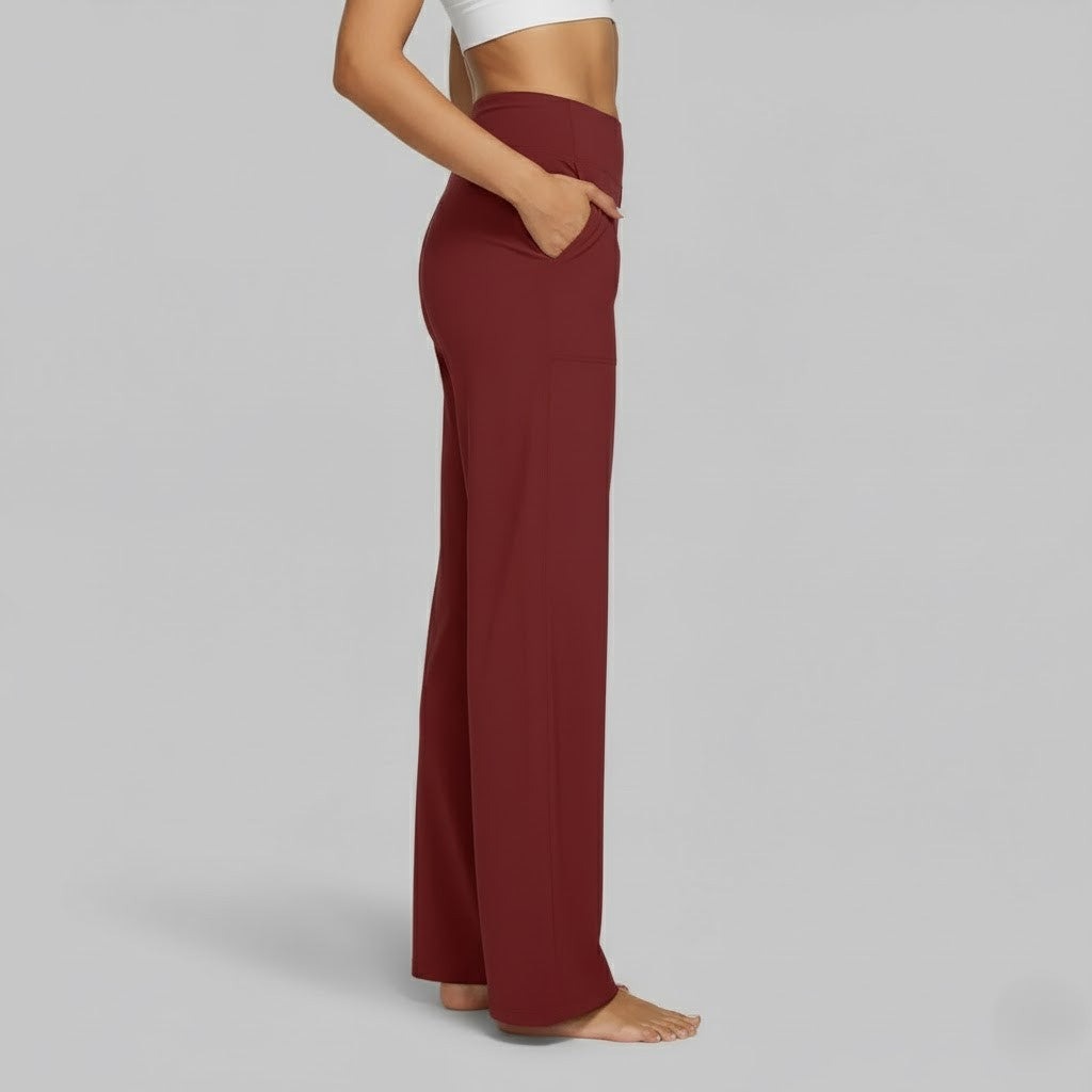 High Waisted Wide Leg Pants