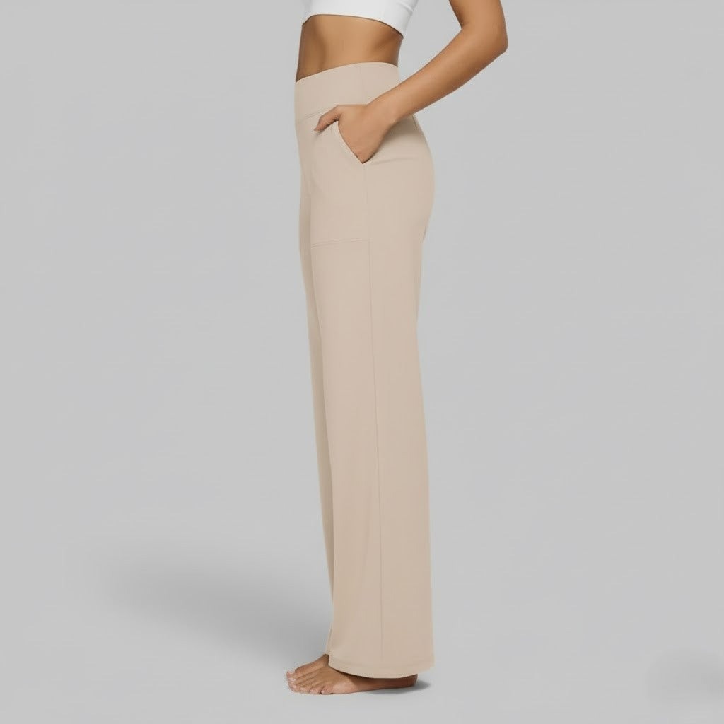 High Waisted Wide Leg Pants
