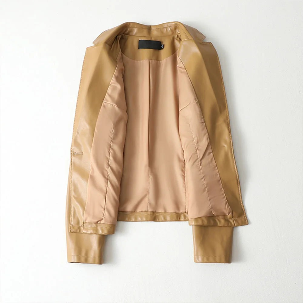 Leather Blazer Jacket