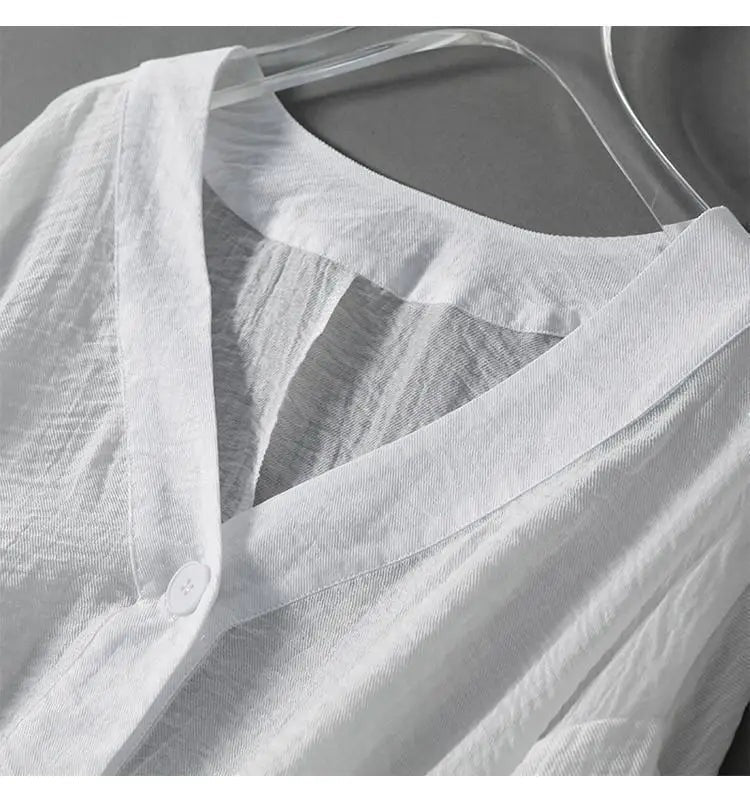 Long Sleeve Batwing Blouse