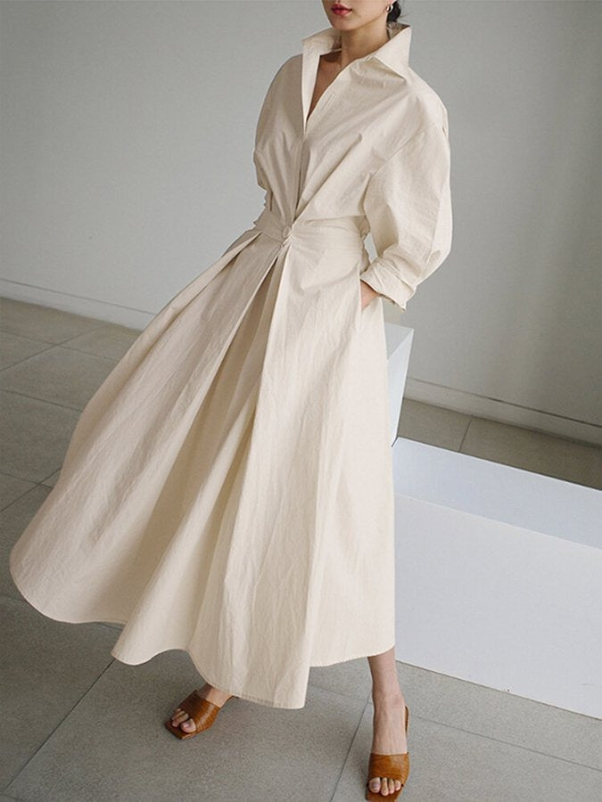 Long Sleeve Shirt Dress