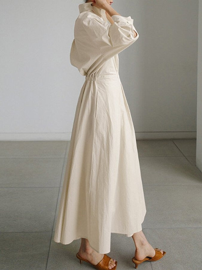Long Sleeve Shirt Dress