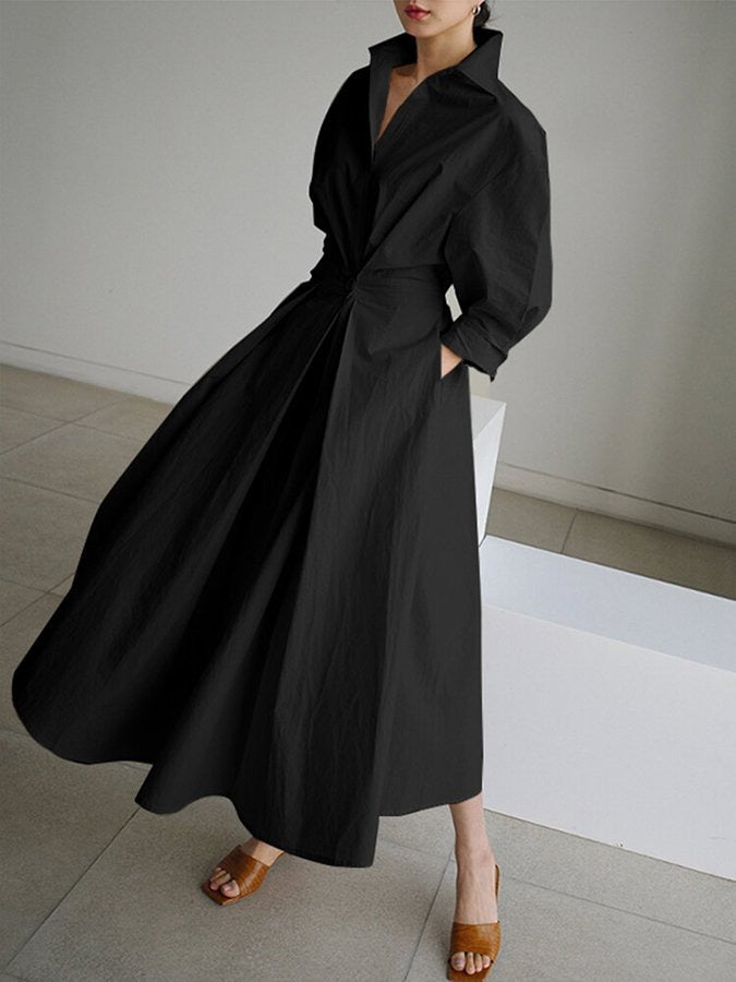 Long Sleeve Shirt Dress