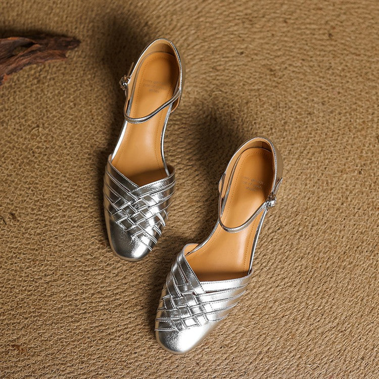 Low Block Heel Sandals