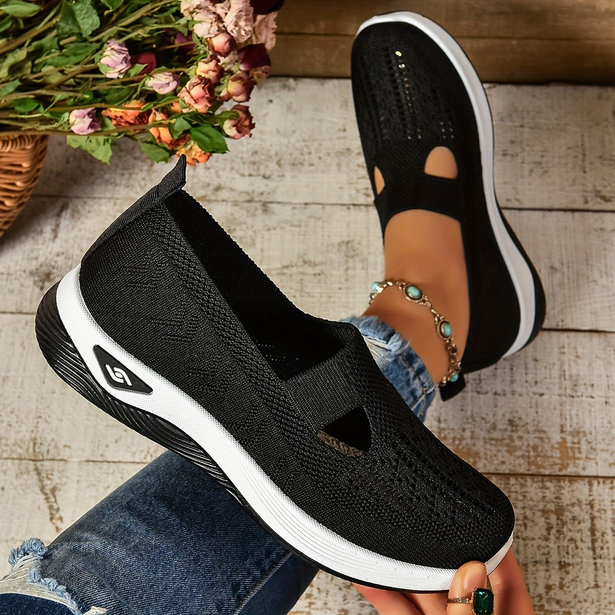 Orthopedic Mesh Walking Sneakers