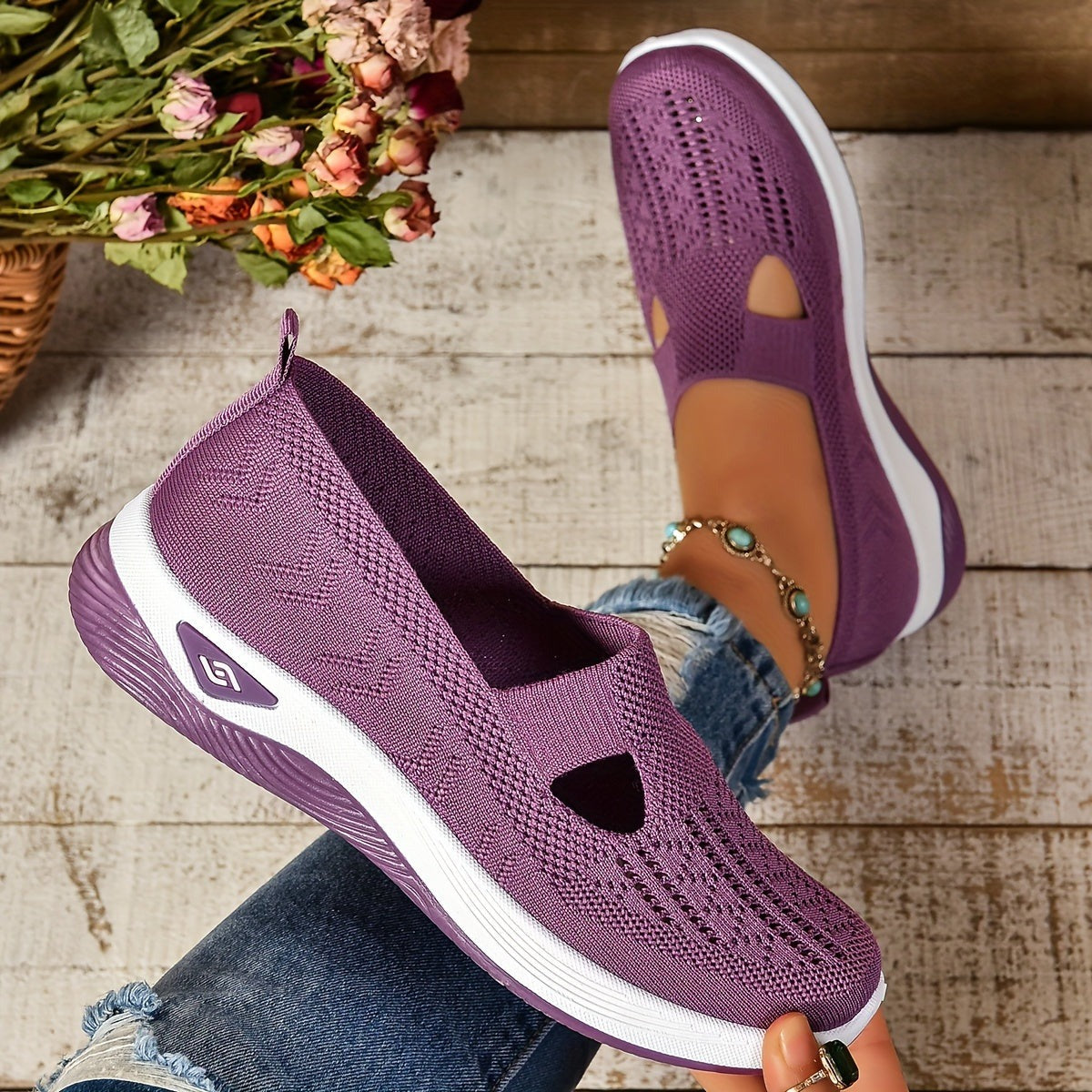 Orthopedic Mesh Walking Sneakers