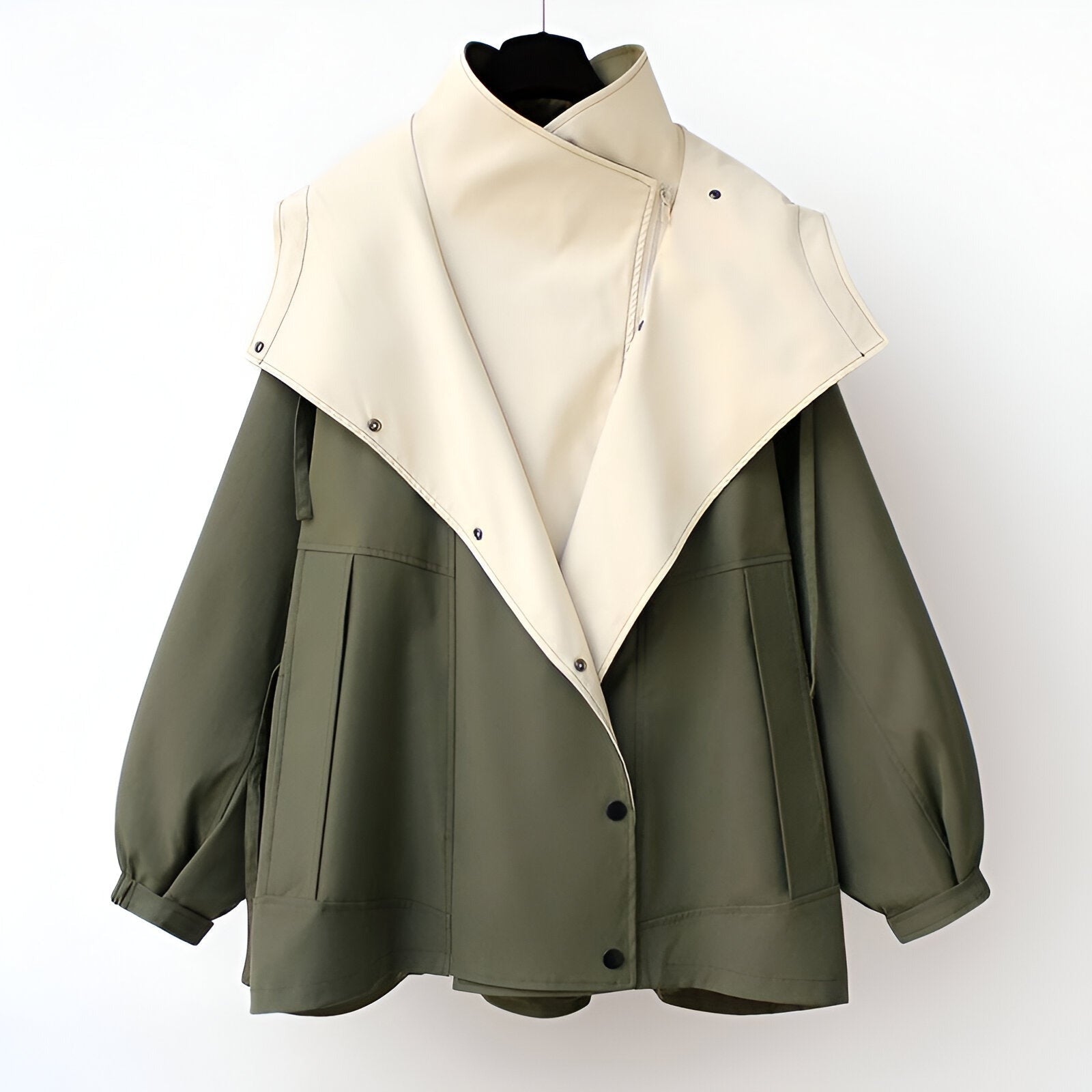 Oversized Windbreaker Jacket