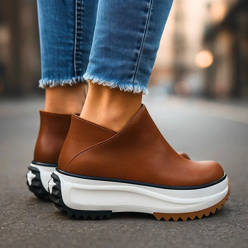 Platform Ankle Boots