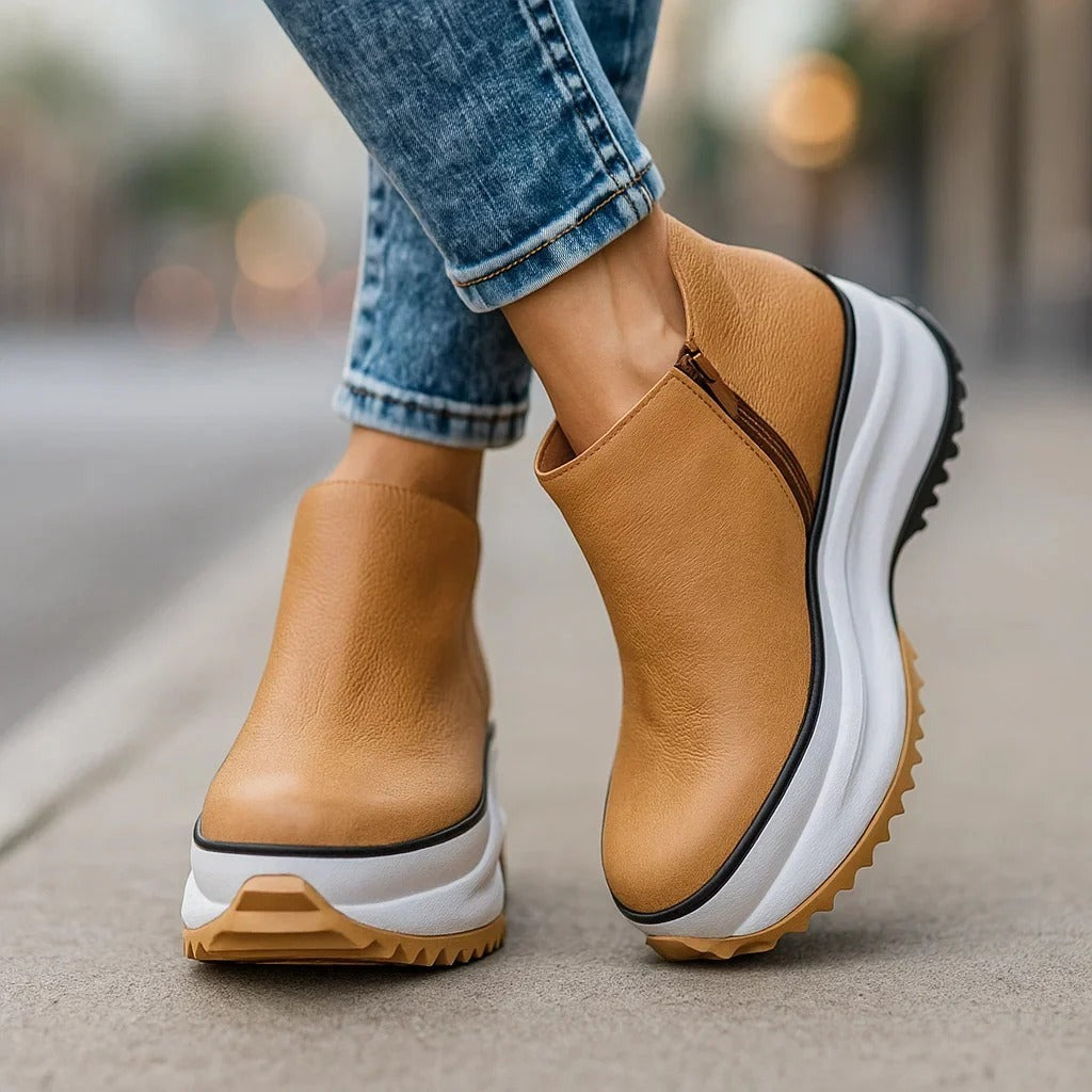 Platform Ankle Boots