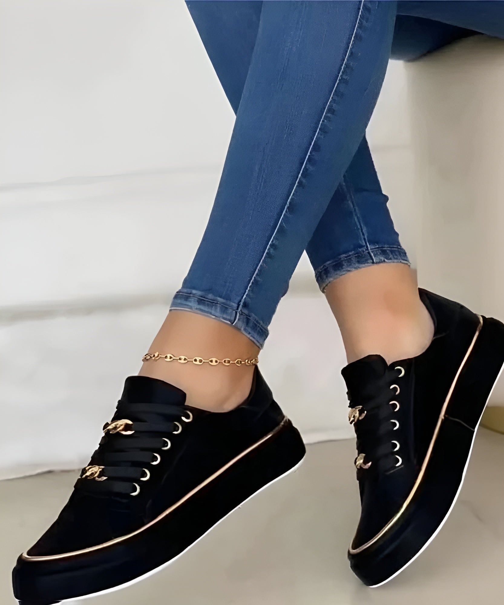Platform Sneaker Mules