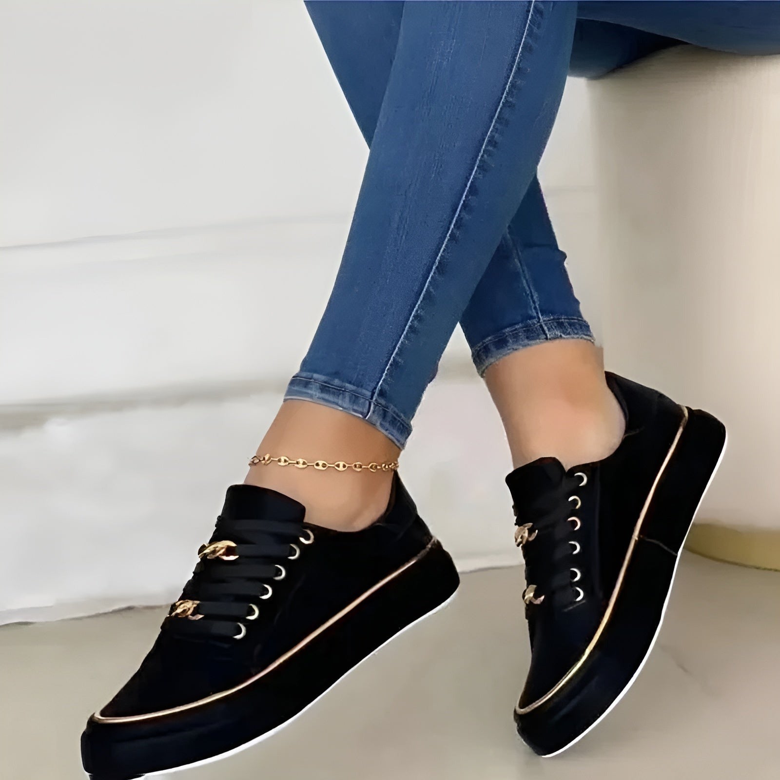 Platform Sneaker Mules