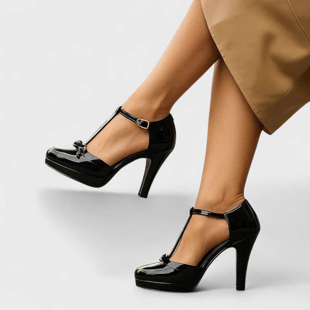 Platform Stiletto Pumps