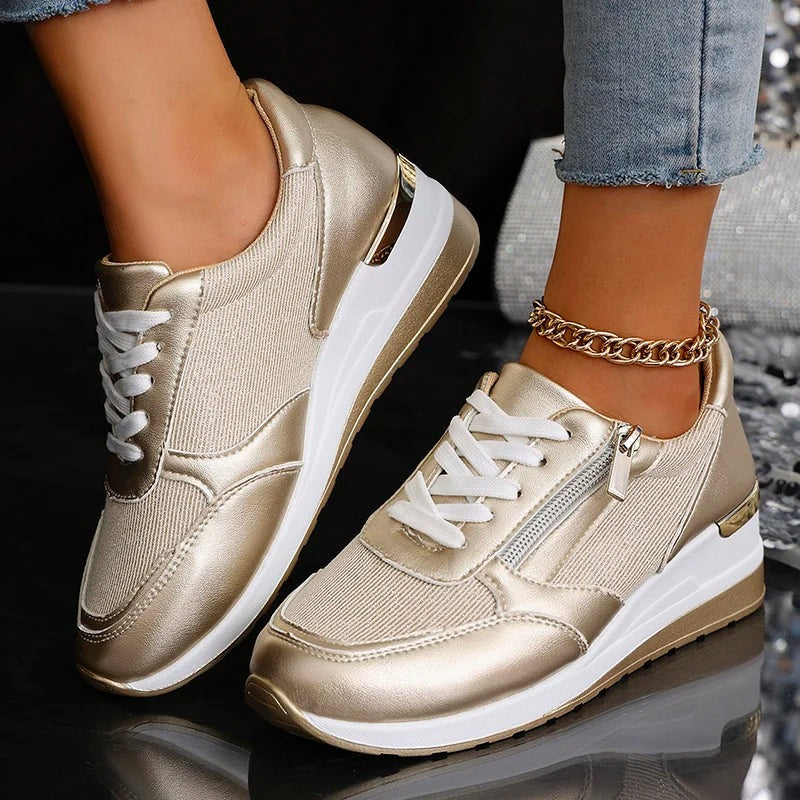 Platform Wedge Sneakers