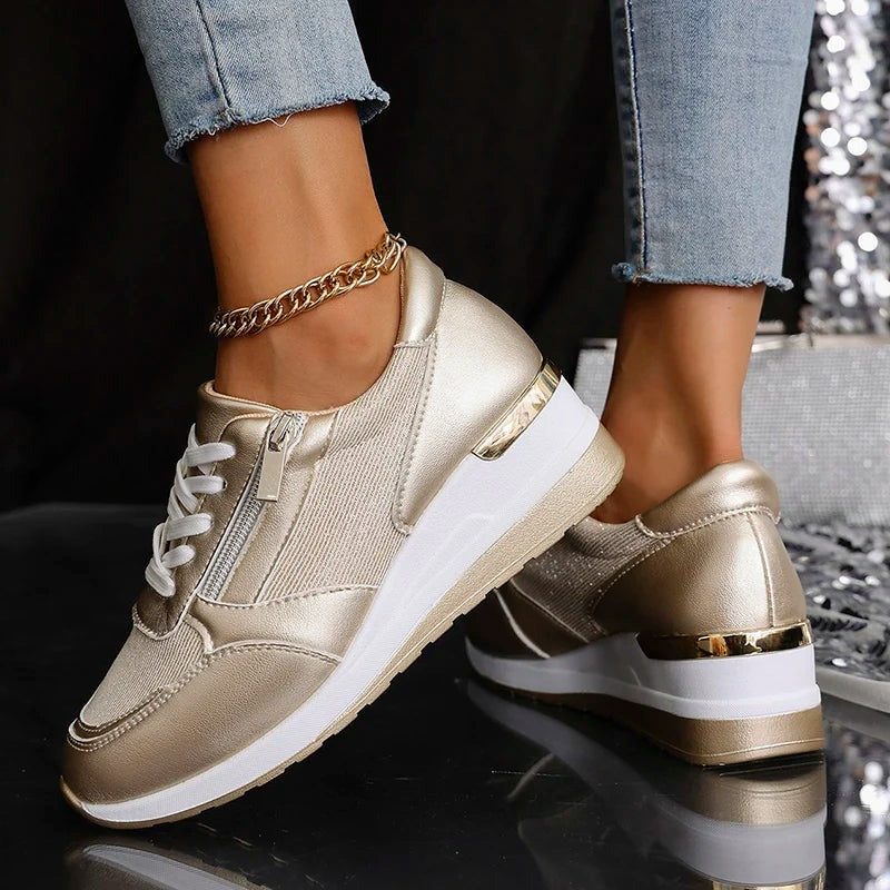 Platform Wedge Sneakers