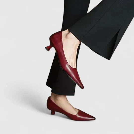 Pointed Toe Kitten Heels