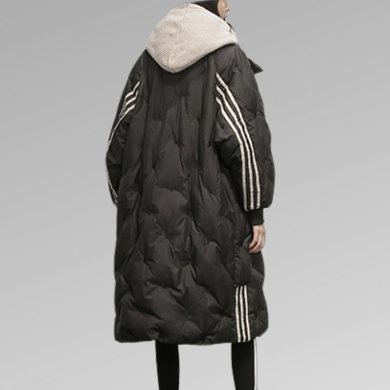 Quilted Long Puffer Coat