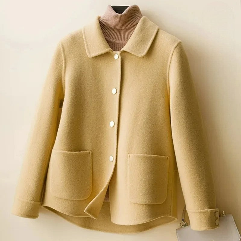 Short Swing Coat - Yellow