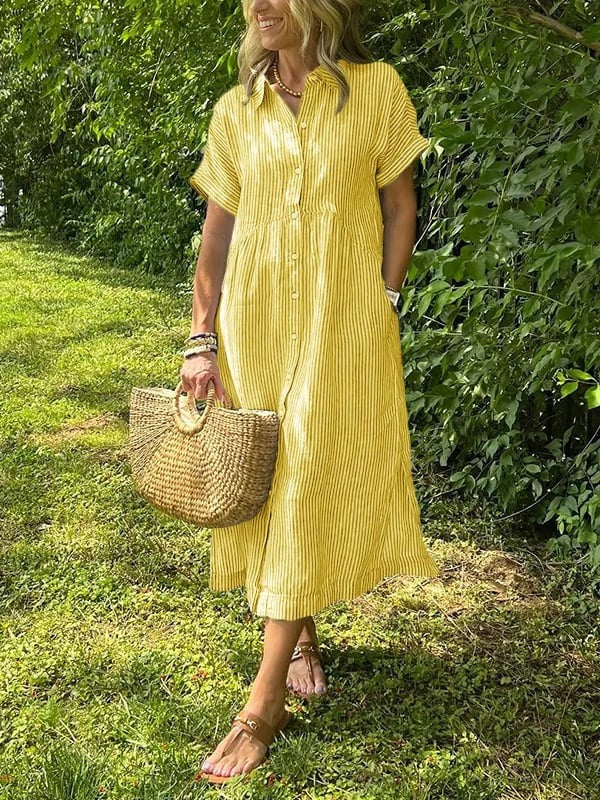 Striped Shirt - Yellow